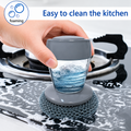 Soap Dispensing Kitchen Cleaning Brush
