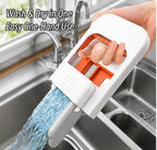 Foldable Self-Wringing Mini Mop | Portable Sponge Cleaner for Kitchen, Bathroom, Glass & Desktop Cleaning