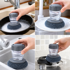 Soap Dispensing Kitchen Cleaning Brush